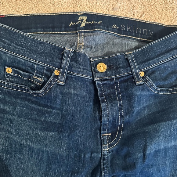 7 for All Mankind The Skinny size 28 - Picture 2 of 7